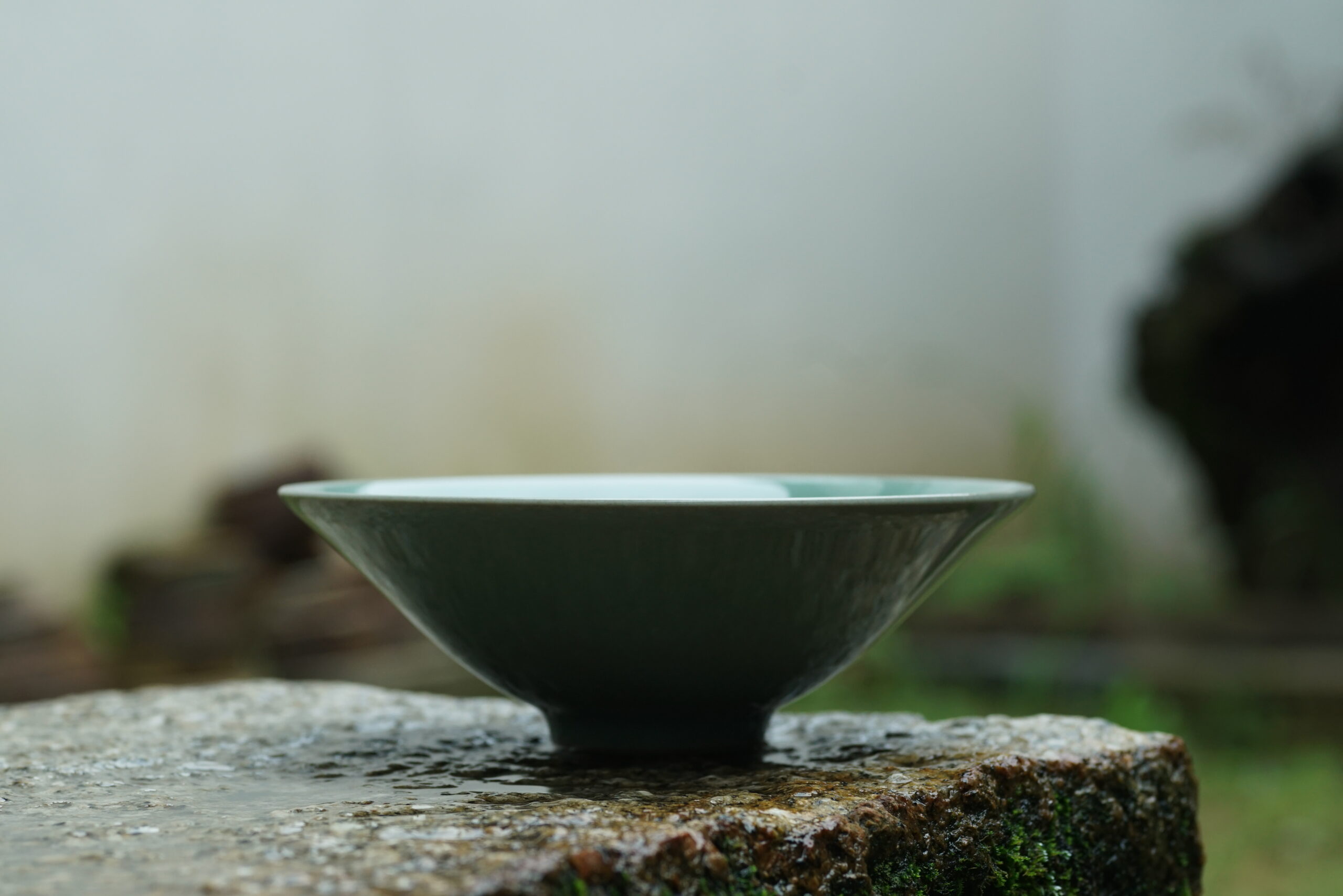 梅子青斗笠大盏