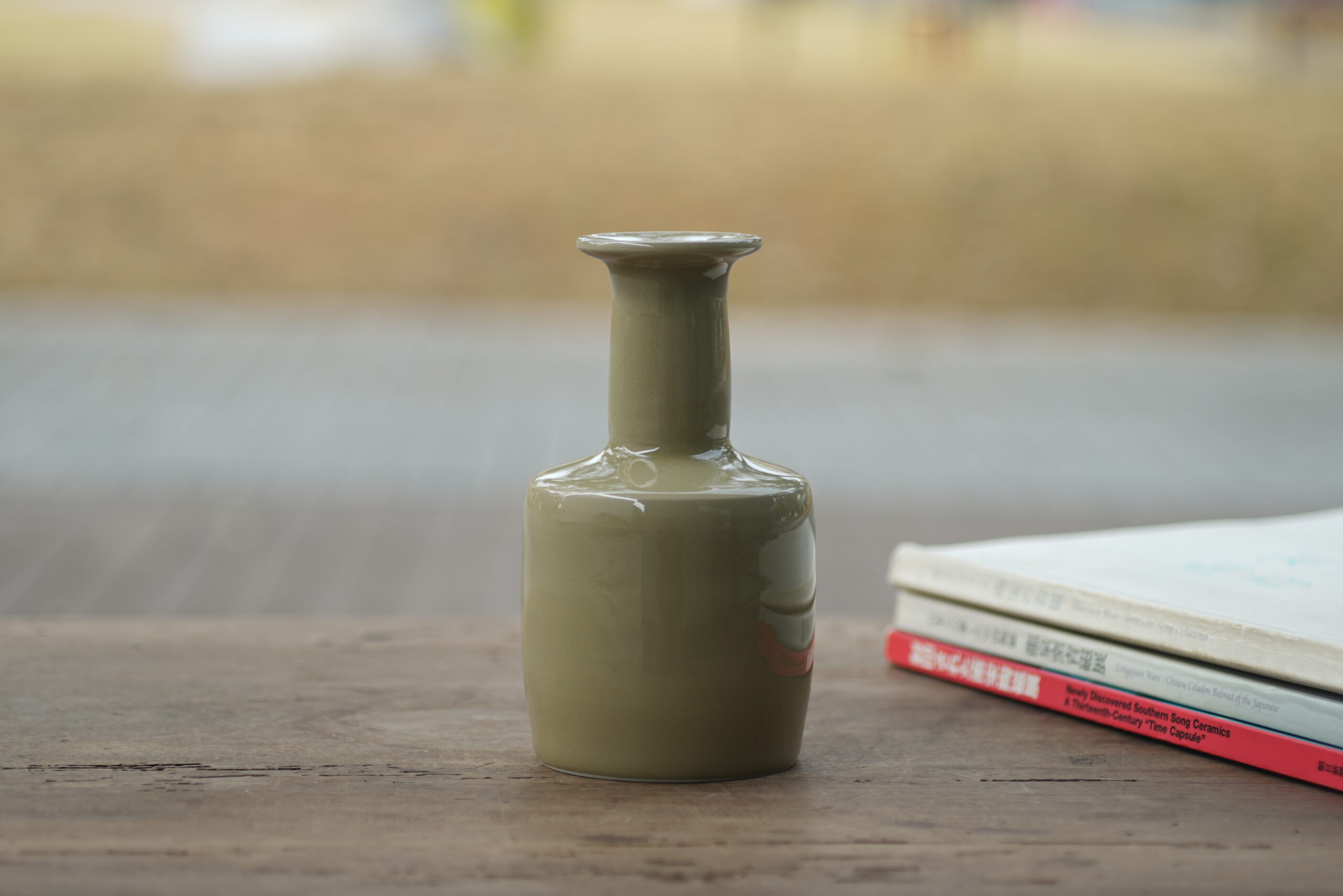 柴烧 官制槌形瓶