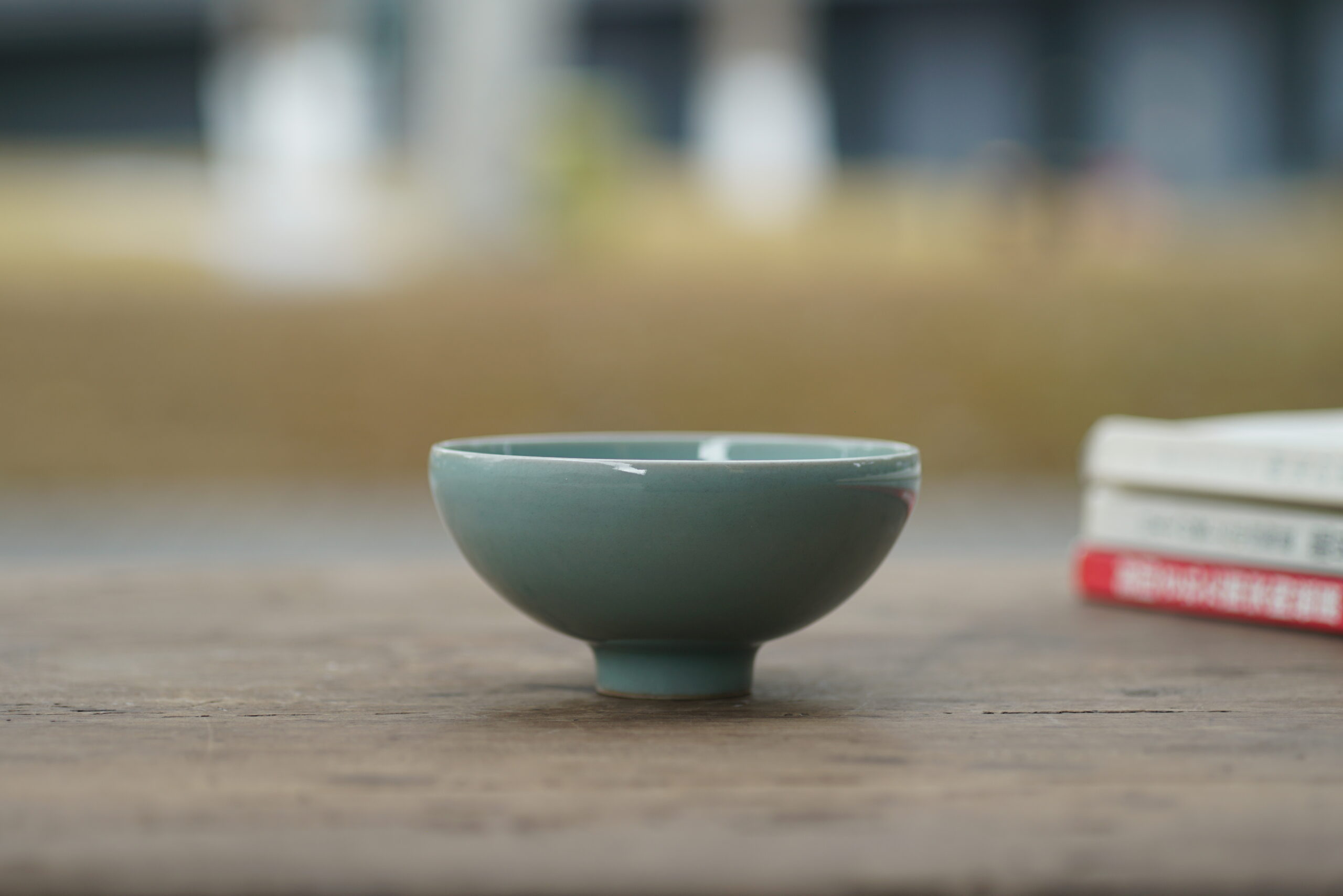 粉青敞口盏 官制