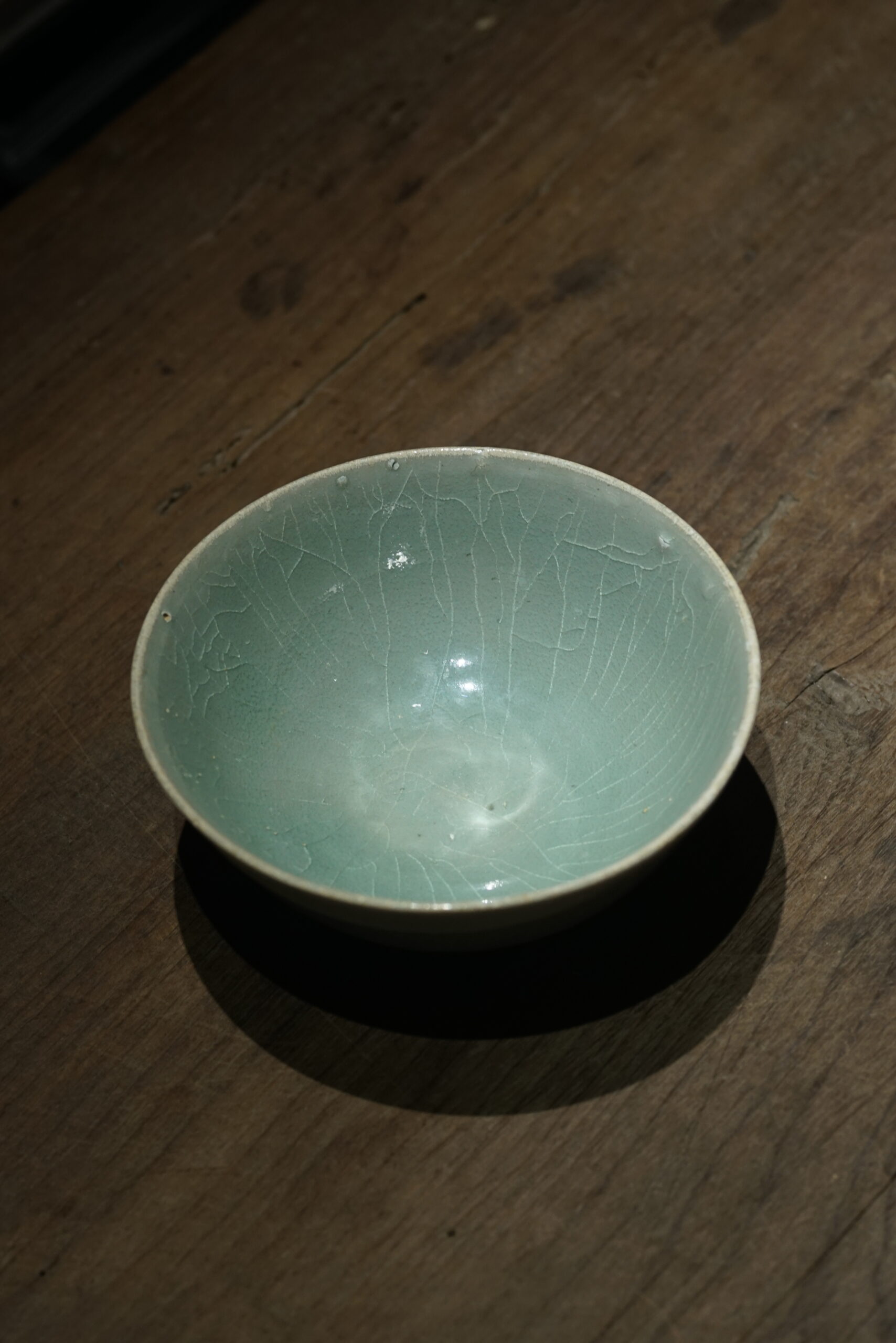 南宋早期龙泉窑 青釉小茶碗