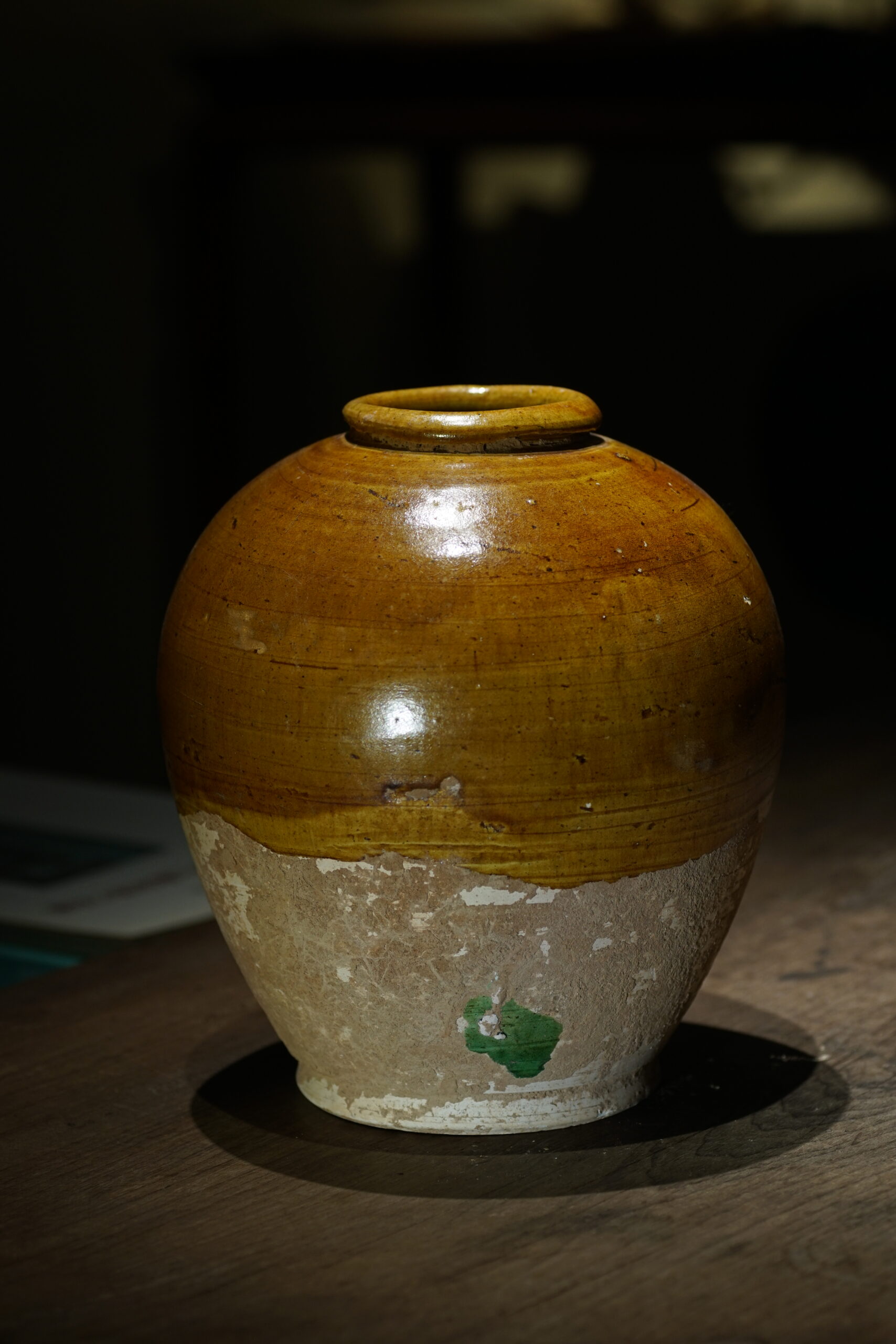 唐代巩县 酱釉大罐