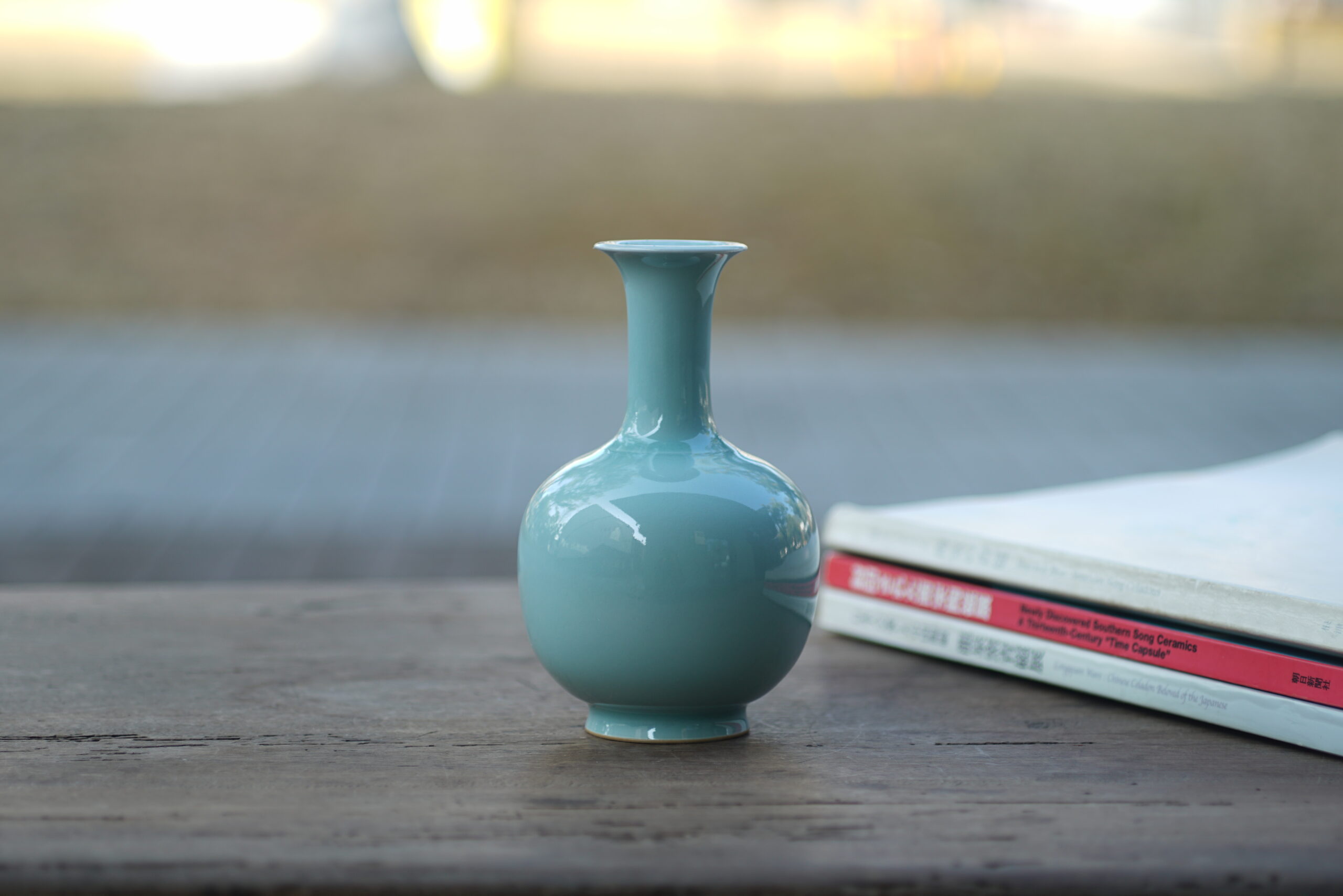 柴烧 隋唐小花瓶