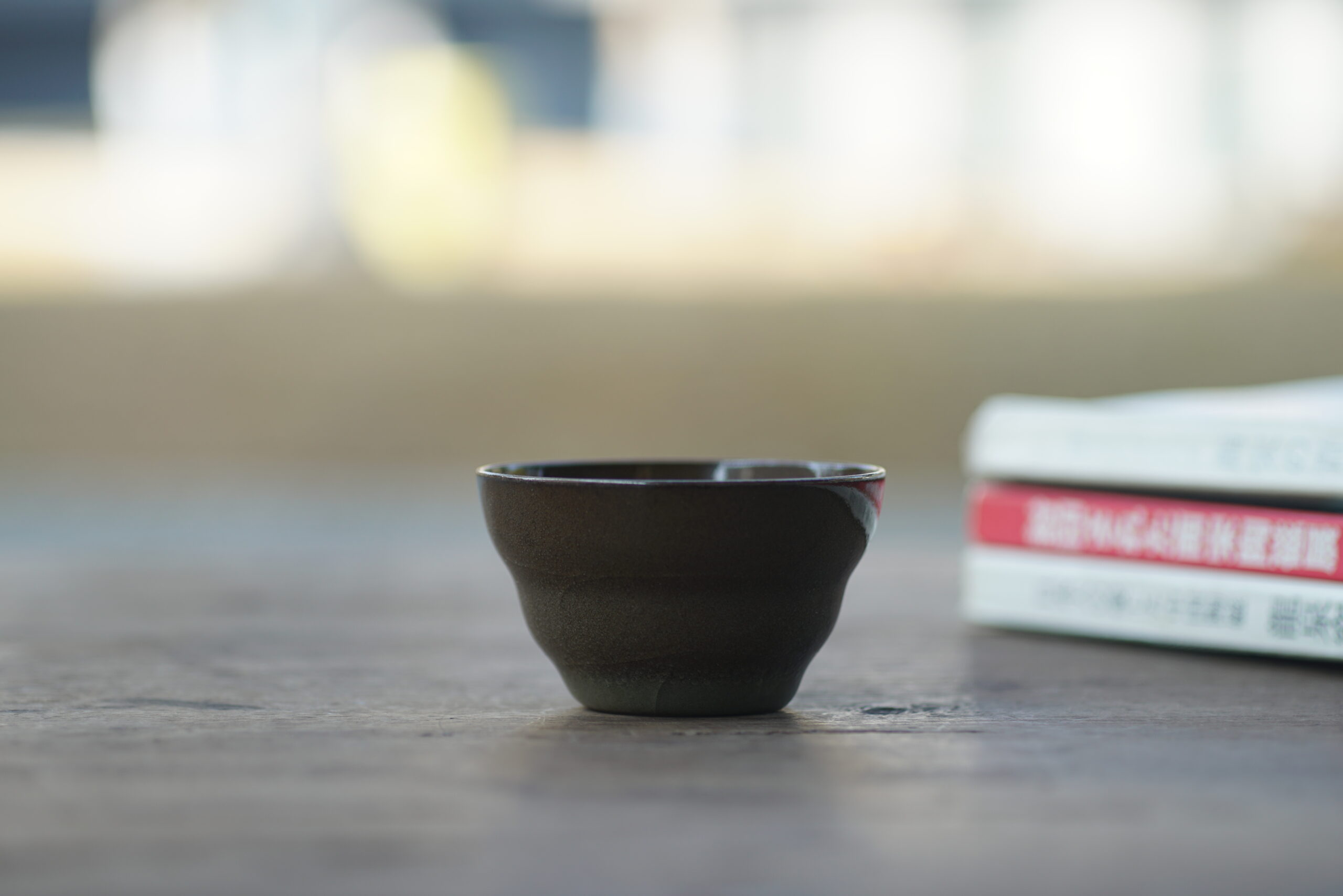 柴烧 窑变葫芦杯