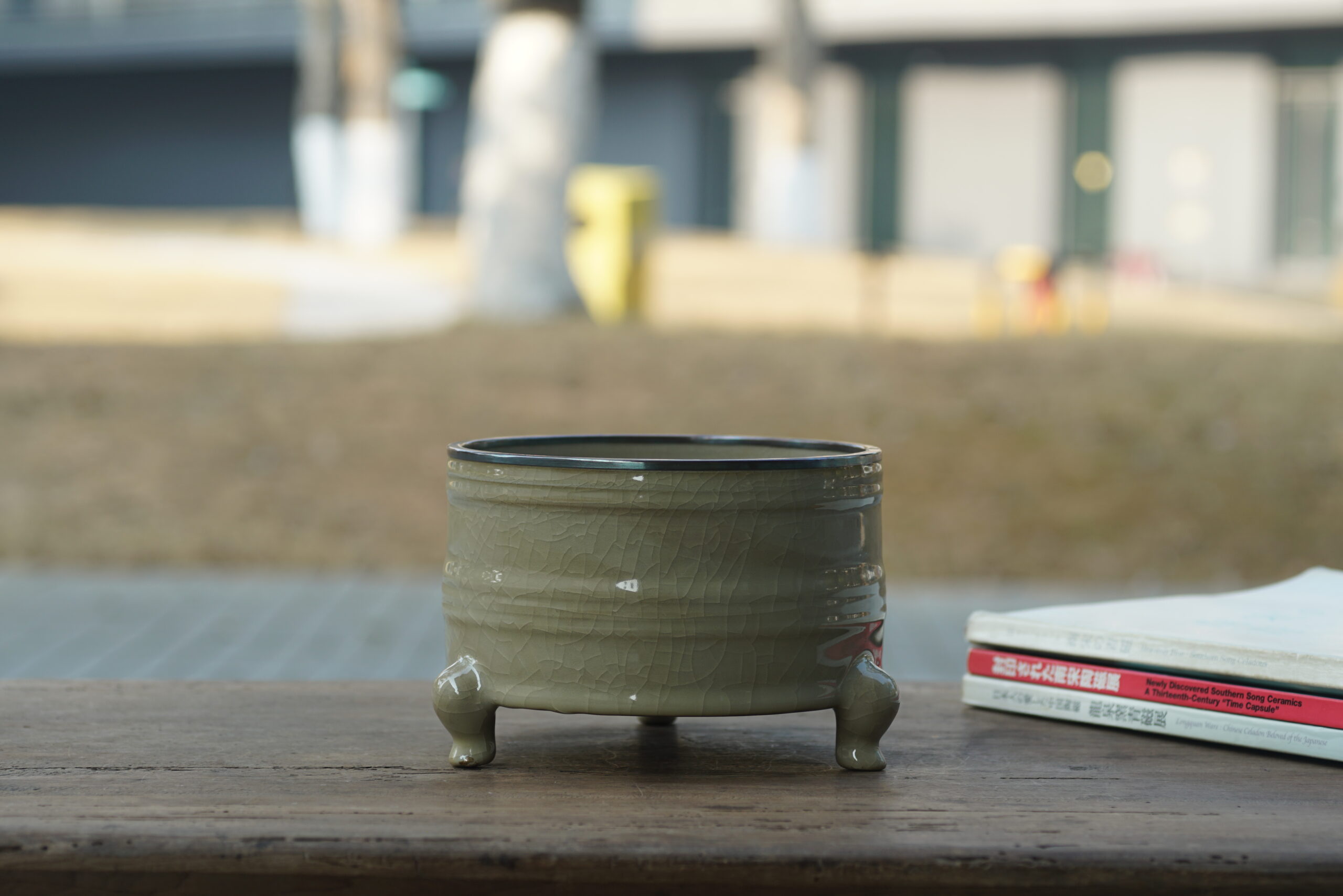 仿官支钉弦纹大炉