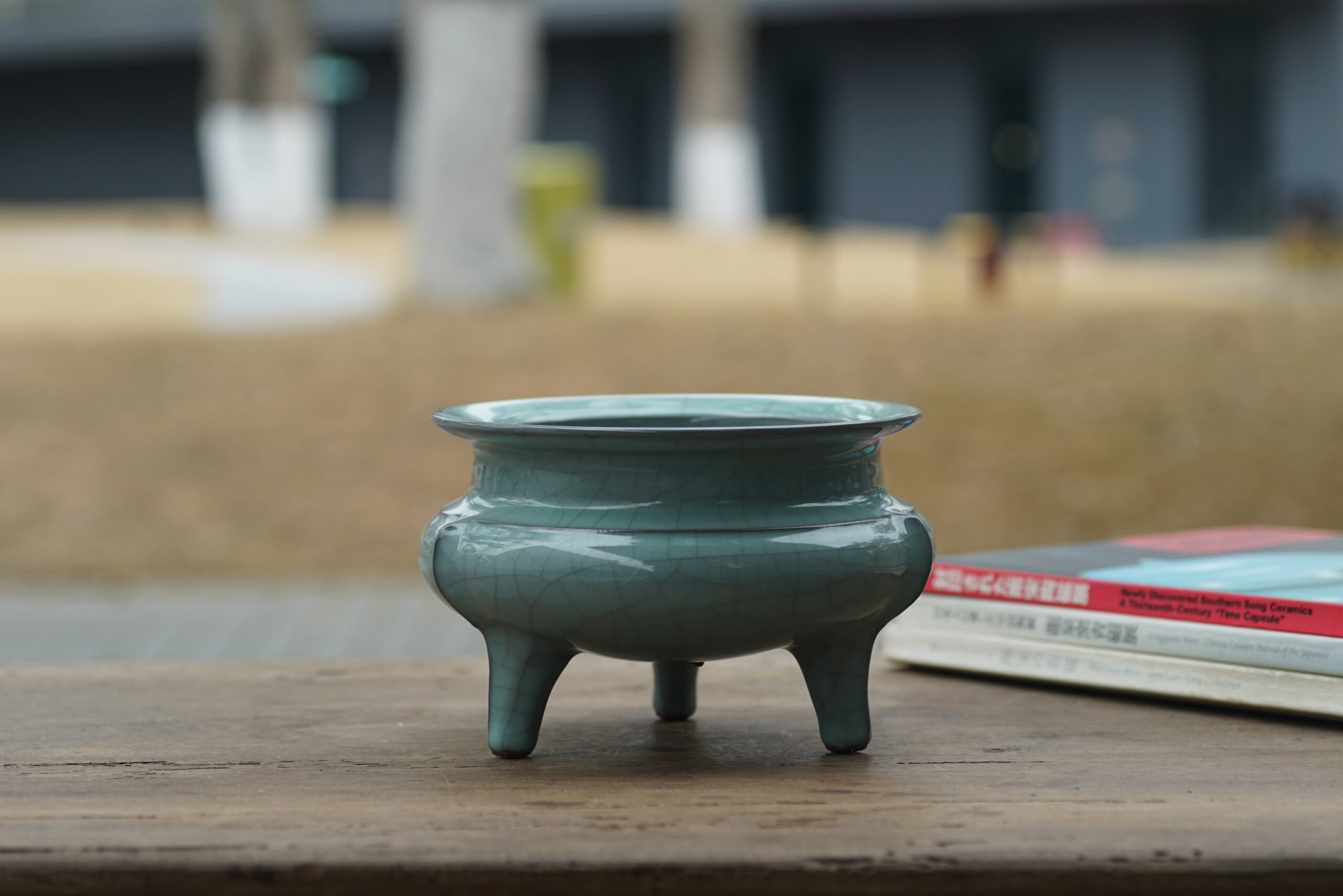 铁胎仿官鬲式香炉