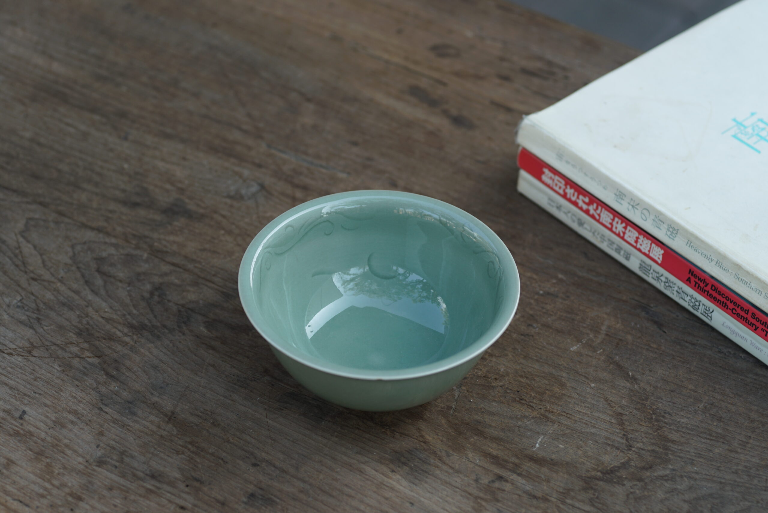 月影梅小碗 龙窑柴烧