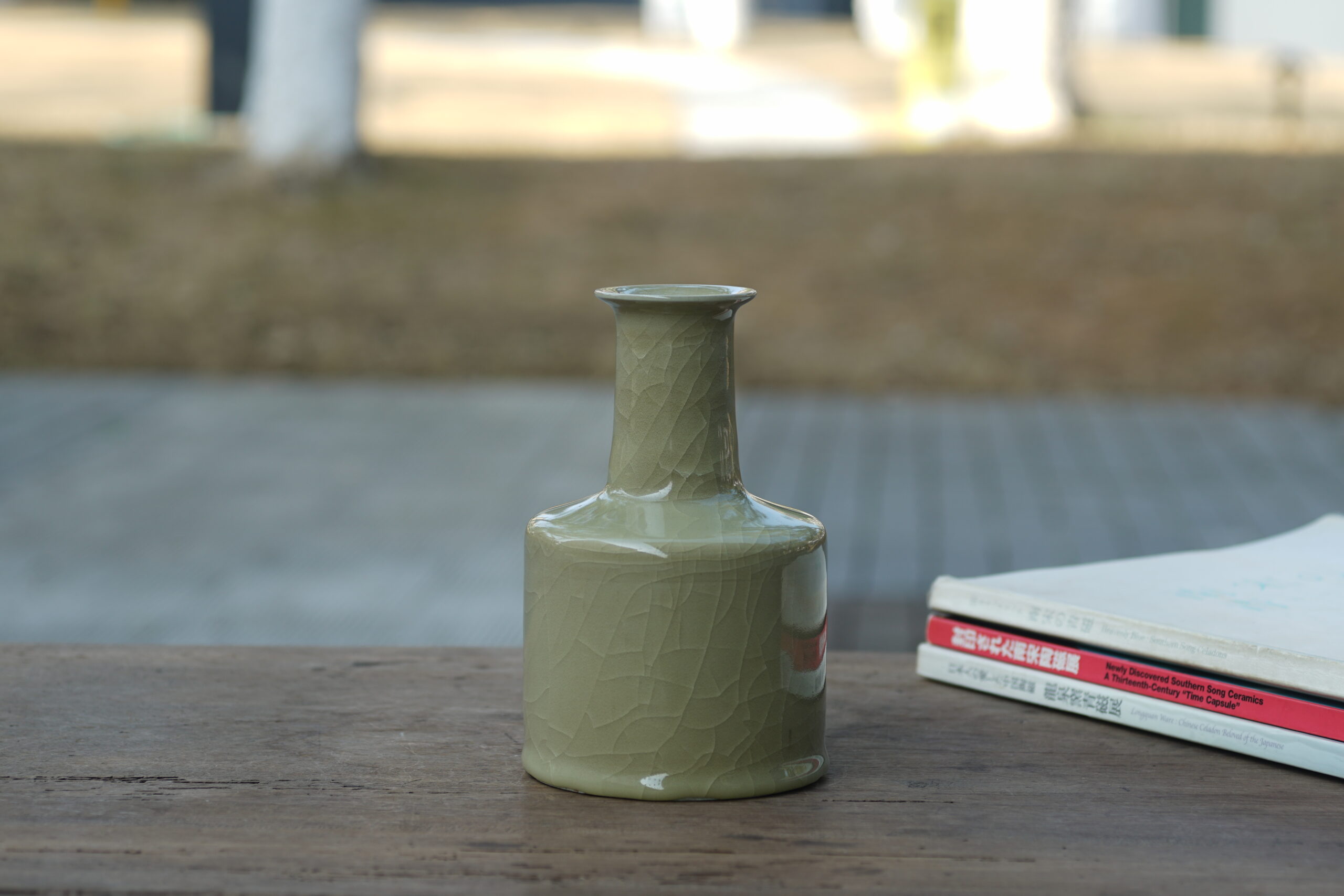 仿官冰裂槌形瓶