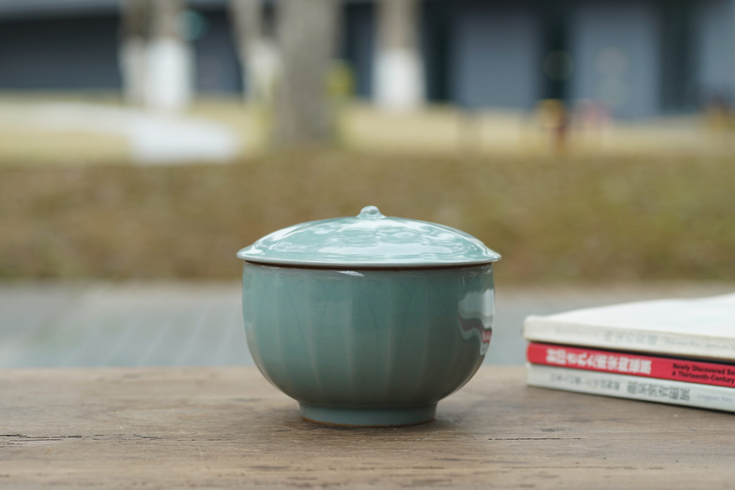 纯手制 莲瓣盖罐