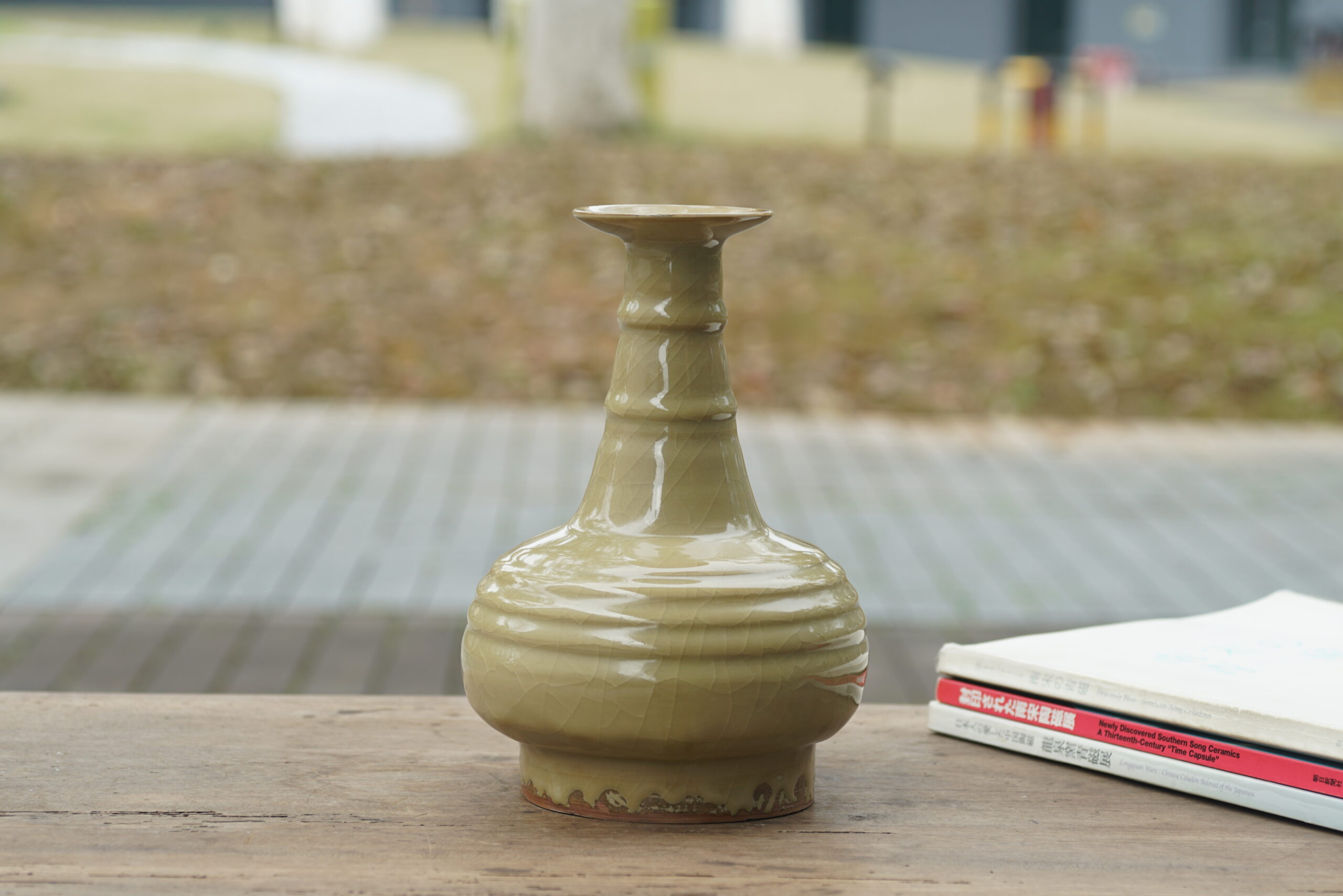 古韵 官制冰裂弦纹大瓶