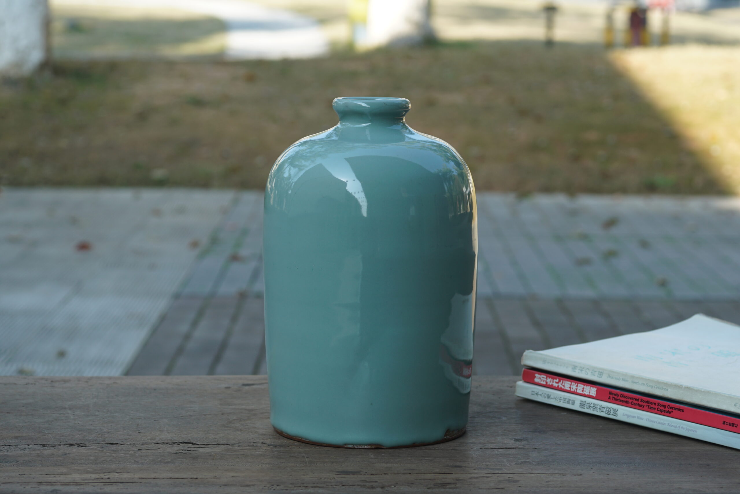 柴烧 仿官大梅瓶