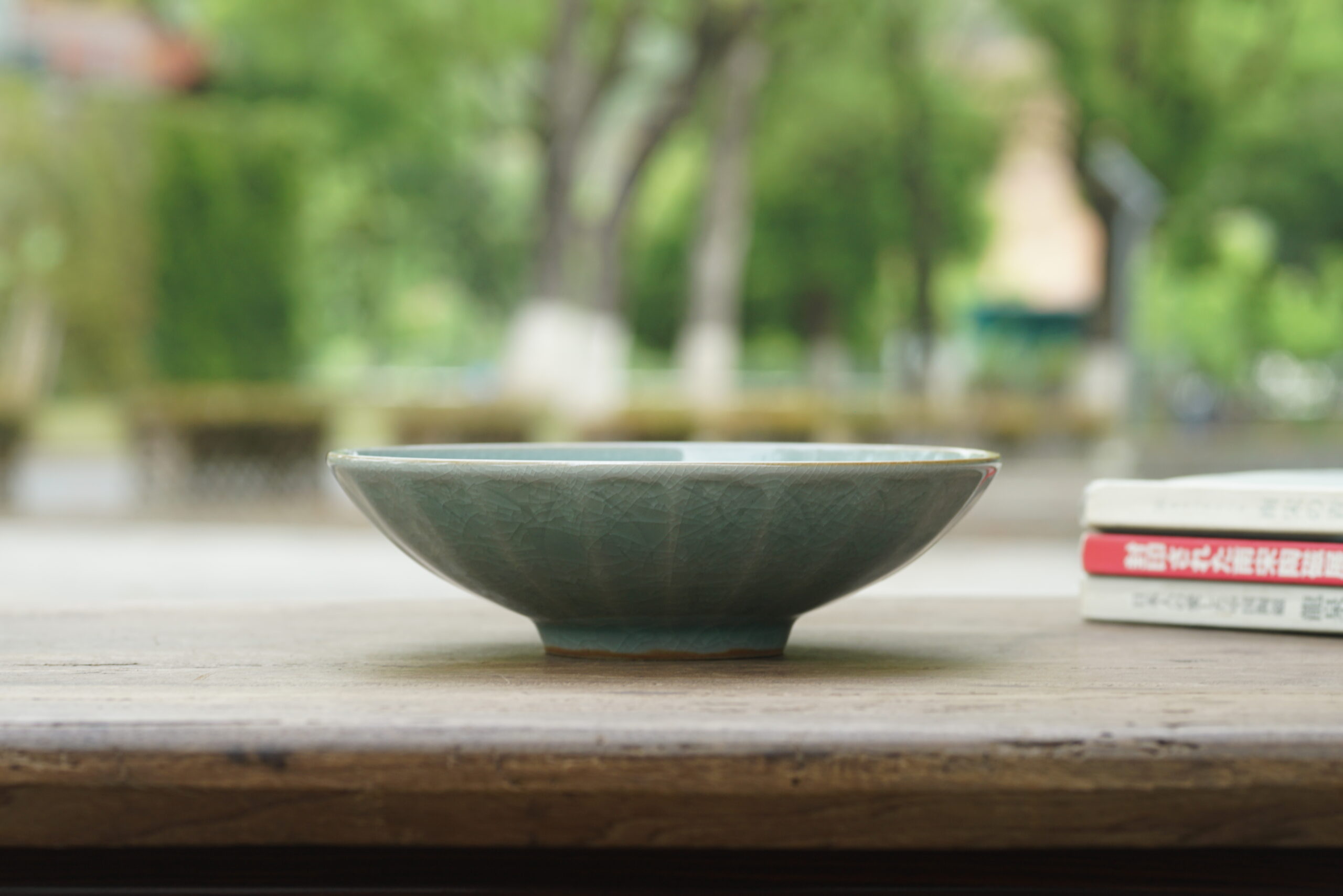 纯手 仿宋莲瓣纹盘